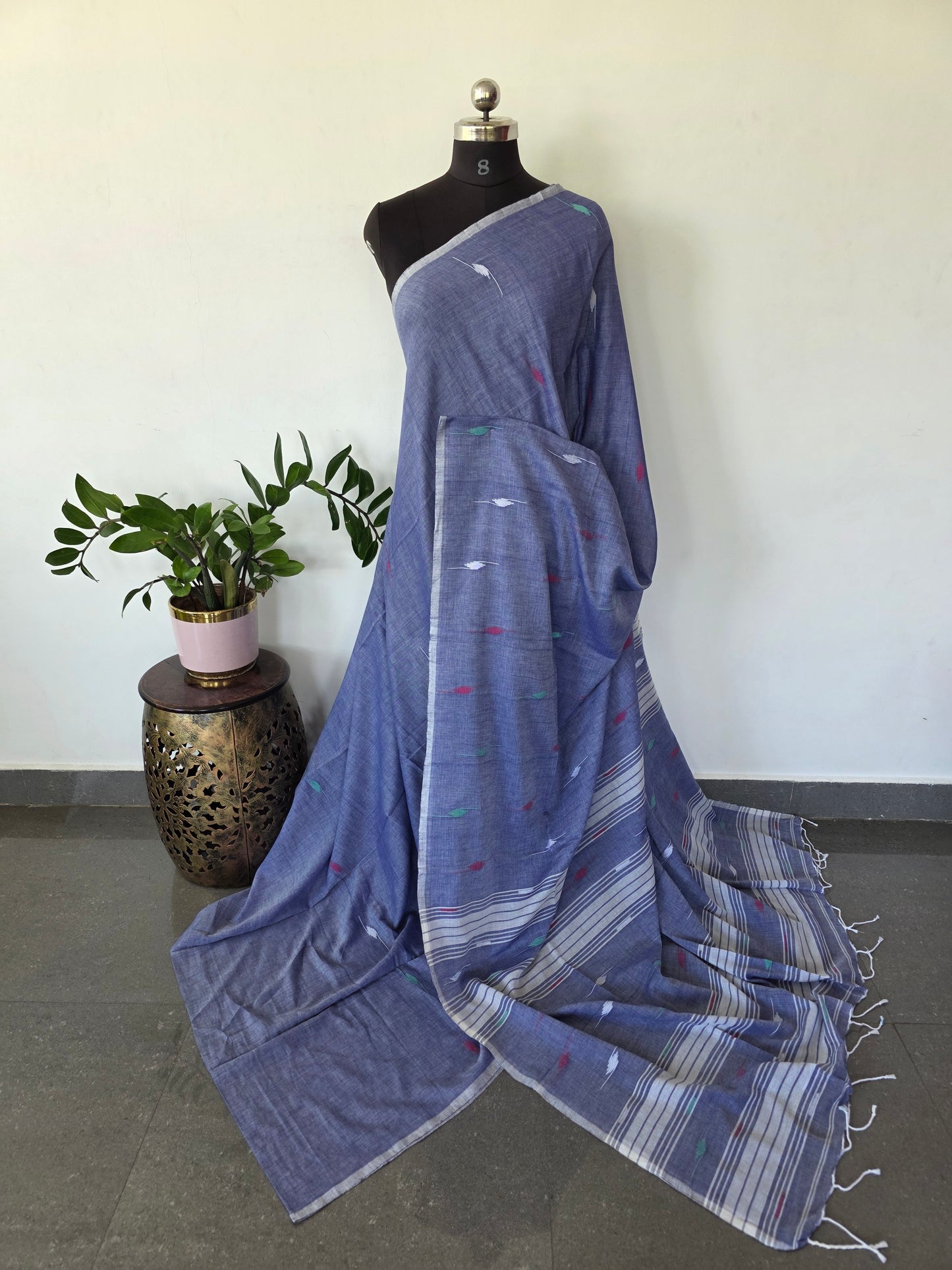 Malai cotton  West Bengal saree - BB614