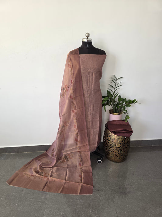 Fancy tissue silk set - 14