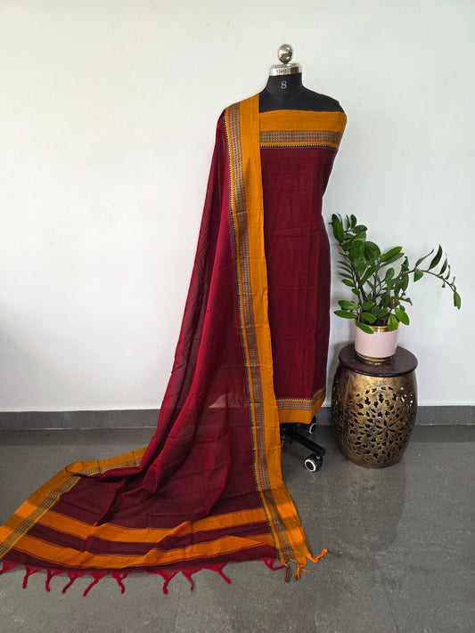 Mercerised narayanapet salwar set (4.5 meters)- NA415