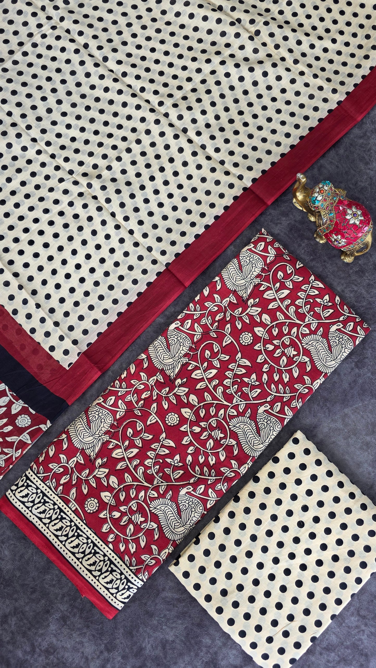 Handblock jaipuri pure cotton set -JA915