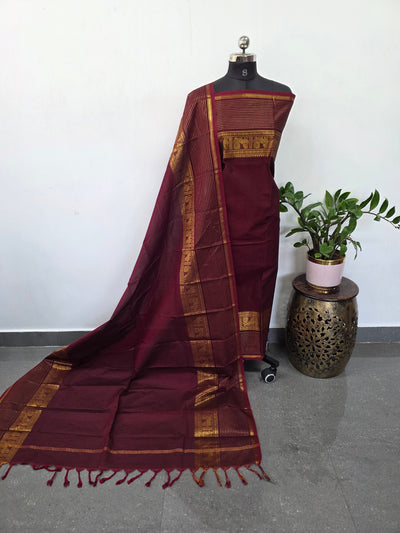 Premium chettinadu cotton salwar set -Ck242