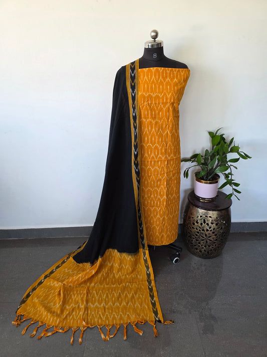 Pochampally ikkat cotton set - KK86