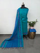 Pochampally border south cotton set - HA90
