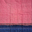 Handblock soft silk set with georgette shawl - GE260