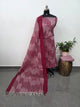 Ikkat south cotton salwar set - HA163