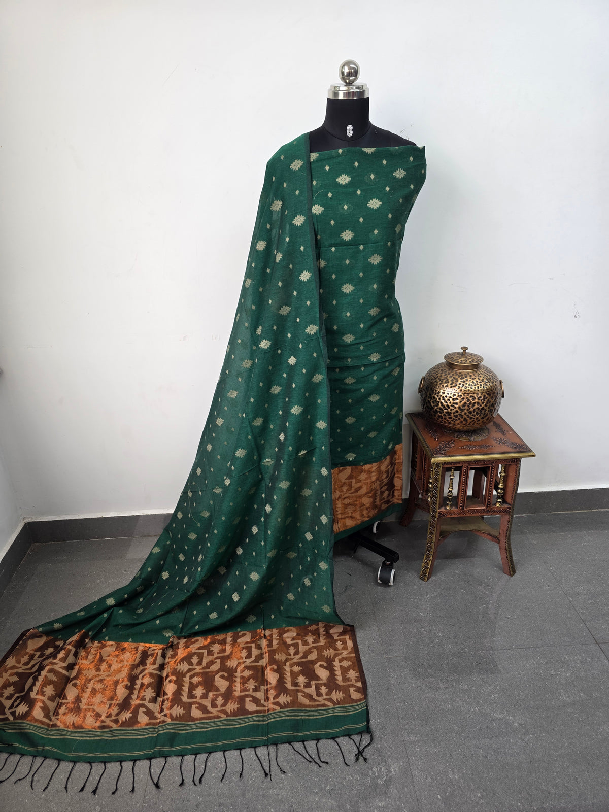 Mul cotton jamdhani set -JMM589