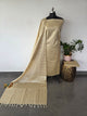 Bhagalpuri dupion dobby weaving silk set -BA585