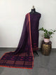 Premium handloom linen jamdhani set -JMM543