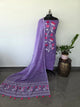 west bengal Silk cotton jamdhani set  - AV269