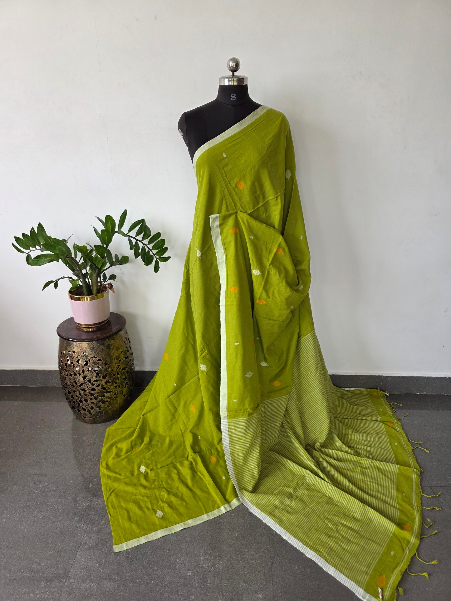 Malai cotton  West Bengal saree - BB551