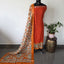 Gap border Checked chennuri kalamkari silk set-AK622