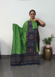 Pochampally sico set with ikkat damn -SZ411