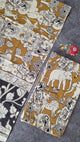 Pure Kalamkari Cotton Salwar Set (2.5 Metres) - Ak371