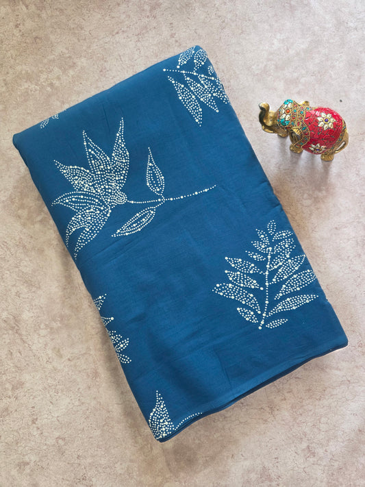 Jaipuri pure cotton running material (0.5 mtrs)-JA321