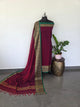 Mercerised narayanapet salwar set  with big elephant border ( 4.5 mtrs)- NA2