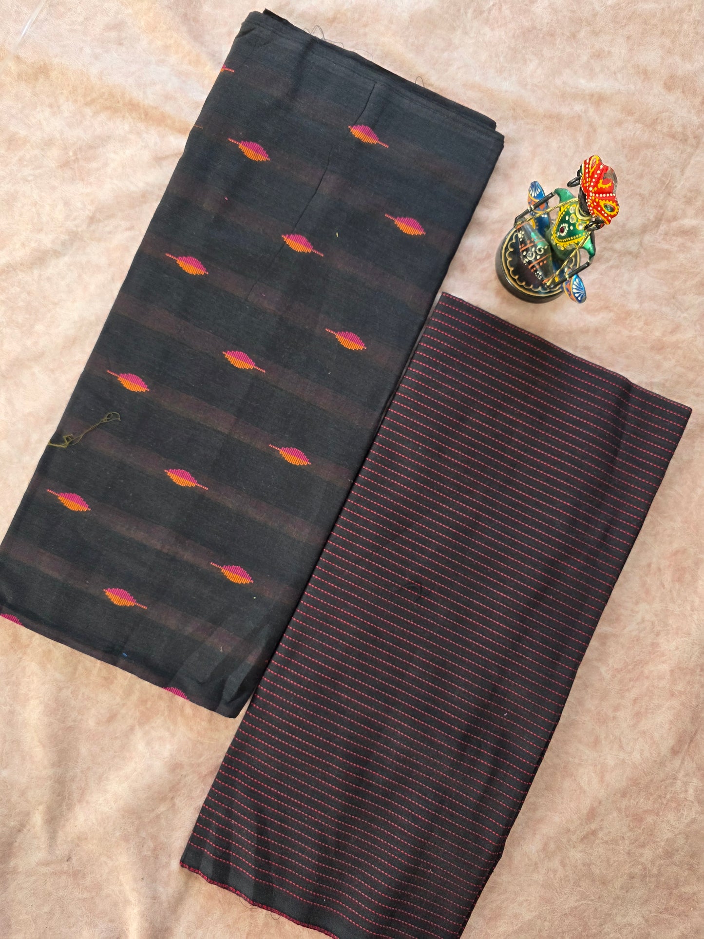 South cotton handloom cords running matrial (5 mtrs) - HRM166
