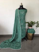 Handcrafted bandhani cotton set  -B170