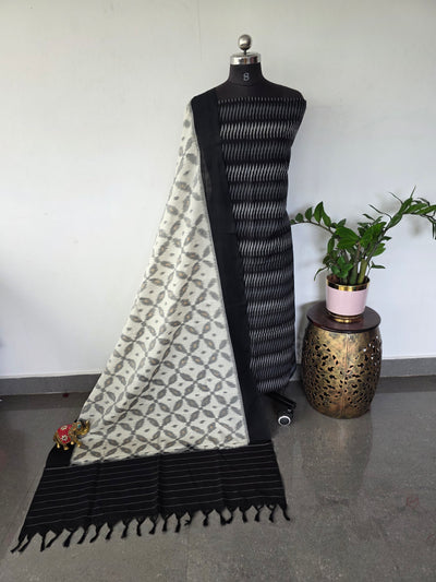 Handloom Mercerised ikkat cotton salwar set - KK196