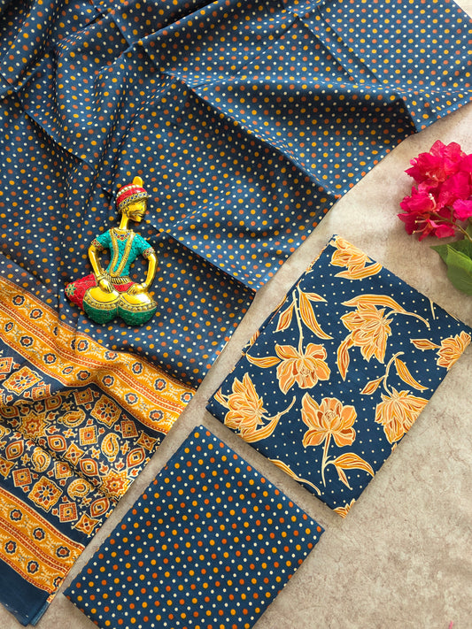Jaipuri pure cotton set - JA132