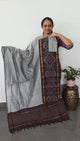 Pochampally sico set with ikkat damn - SD517