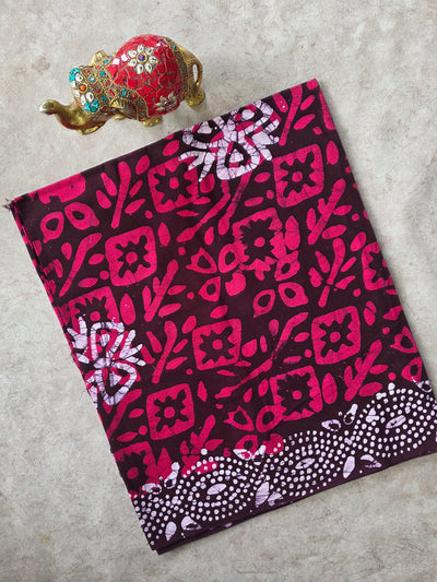 Double colour batik print Nighty /kaftan fabric (approx 3 meters) - NF103