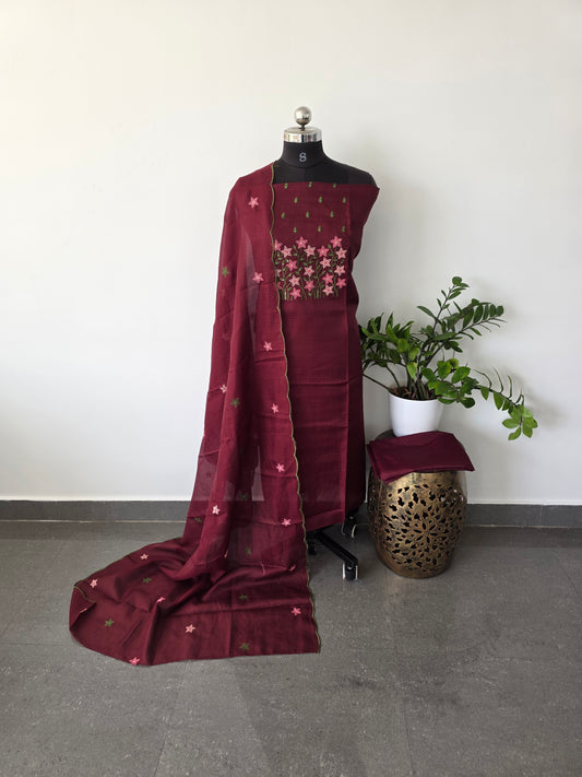 Embroidery Kota set - CLA264