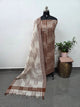 Ikkat south cotton salwar set - HA149