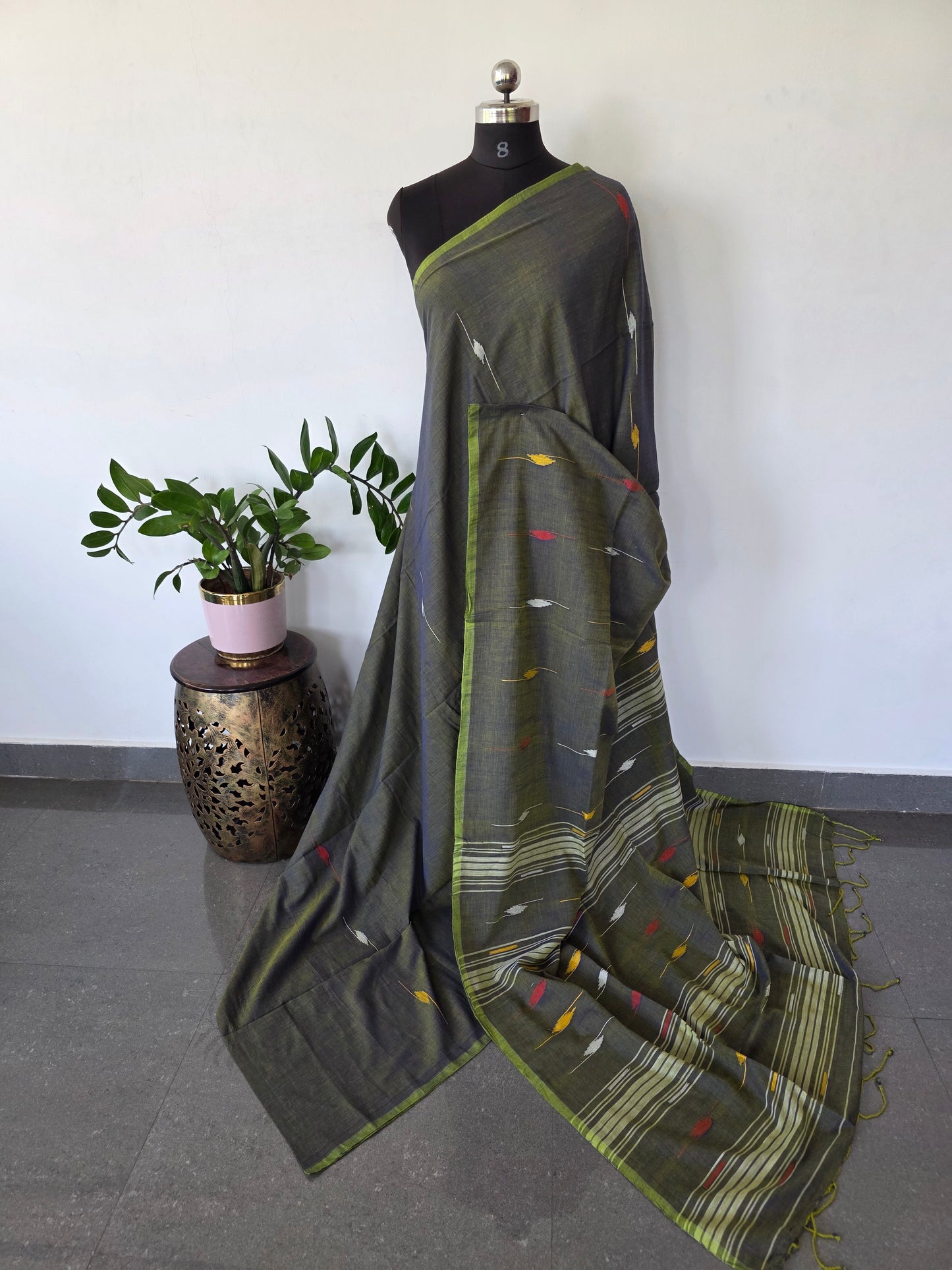 Malai cotton  West Bengal saree - BB620
