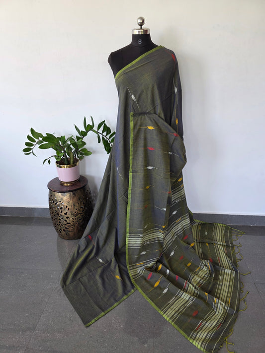 Malai cotton  West Bengal saree - BB620