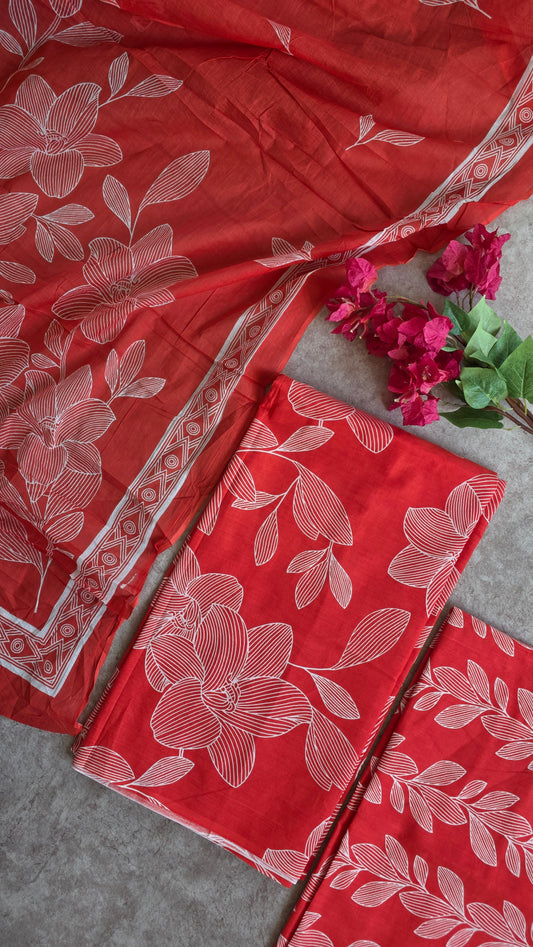 Jaipuri pure cotton set - JA159