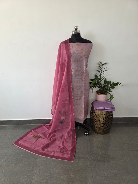 Fancy tissue silk set - 23