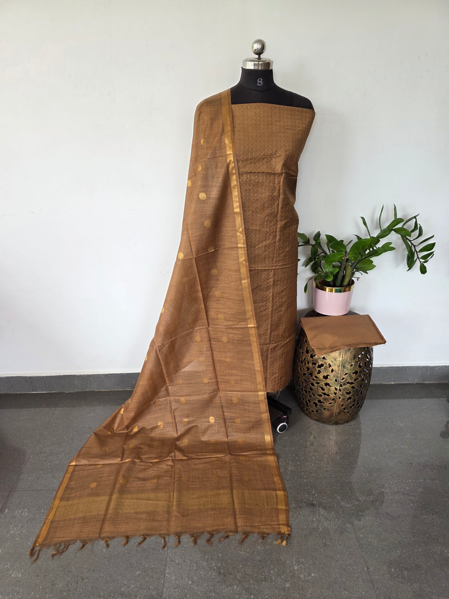 Bhagalpuri katan weaving set - BA495
