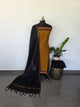 Pure handloom cotton with kanchi border set - HA32
