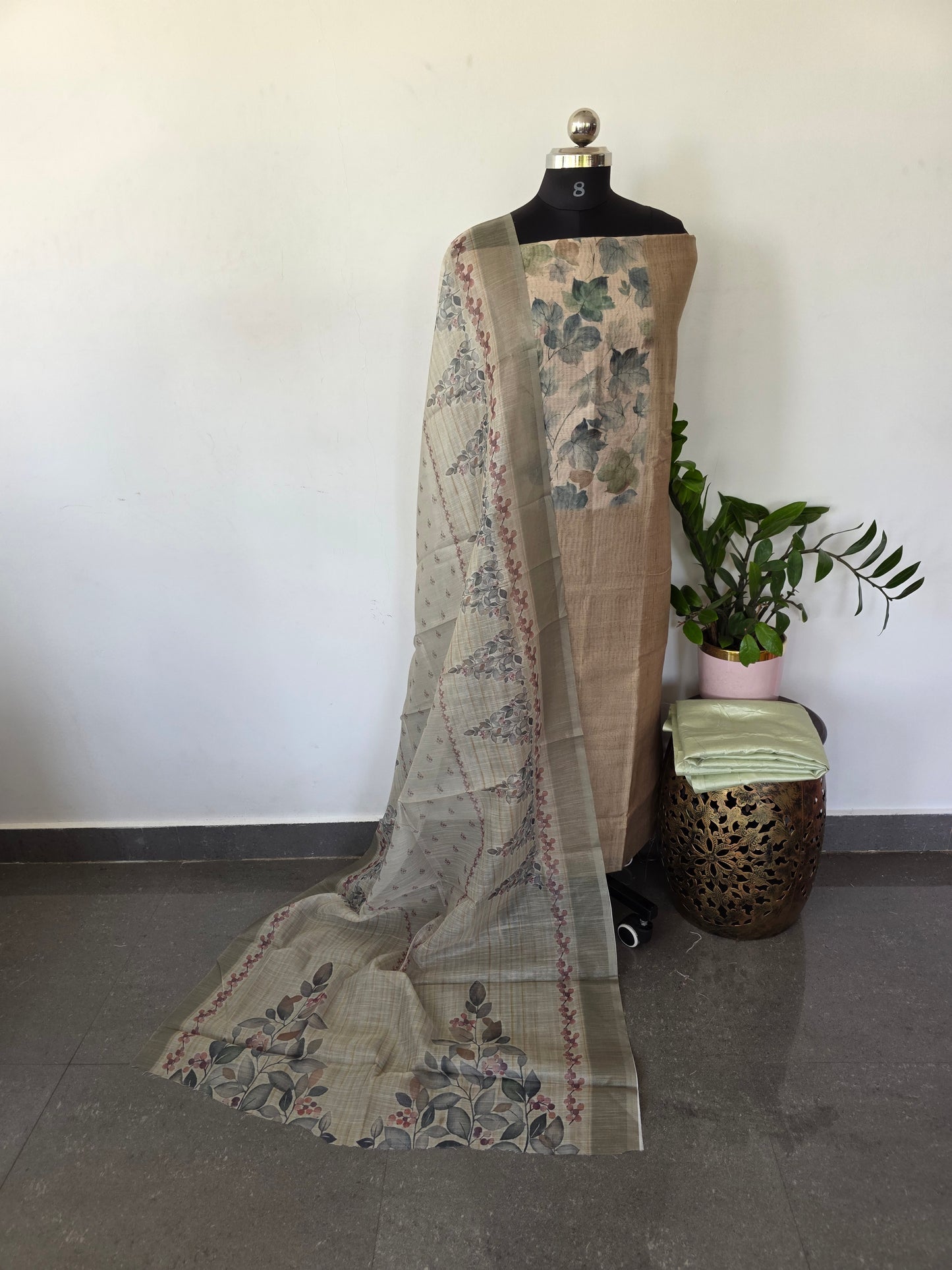 Fancy tissue silk set - CLA106