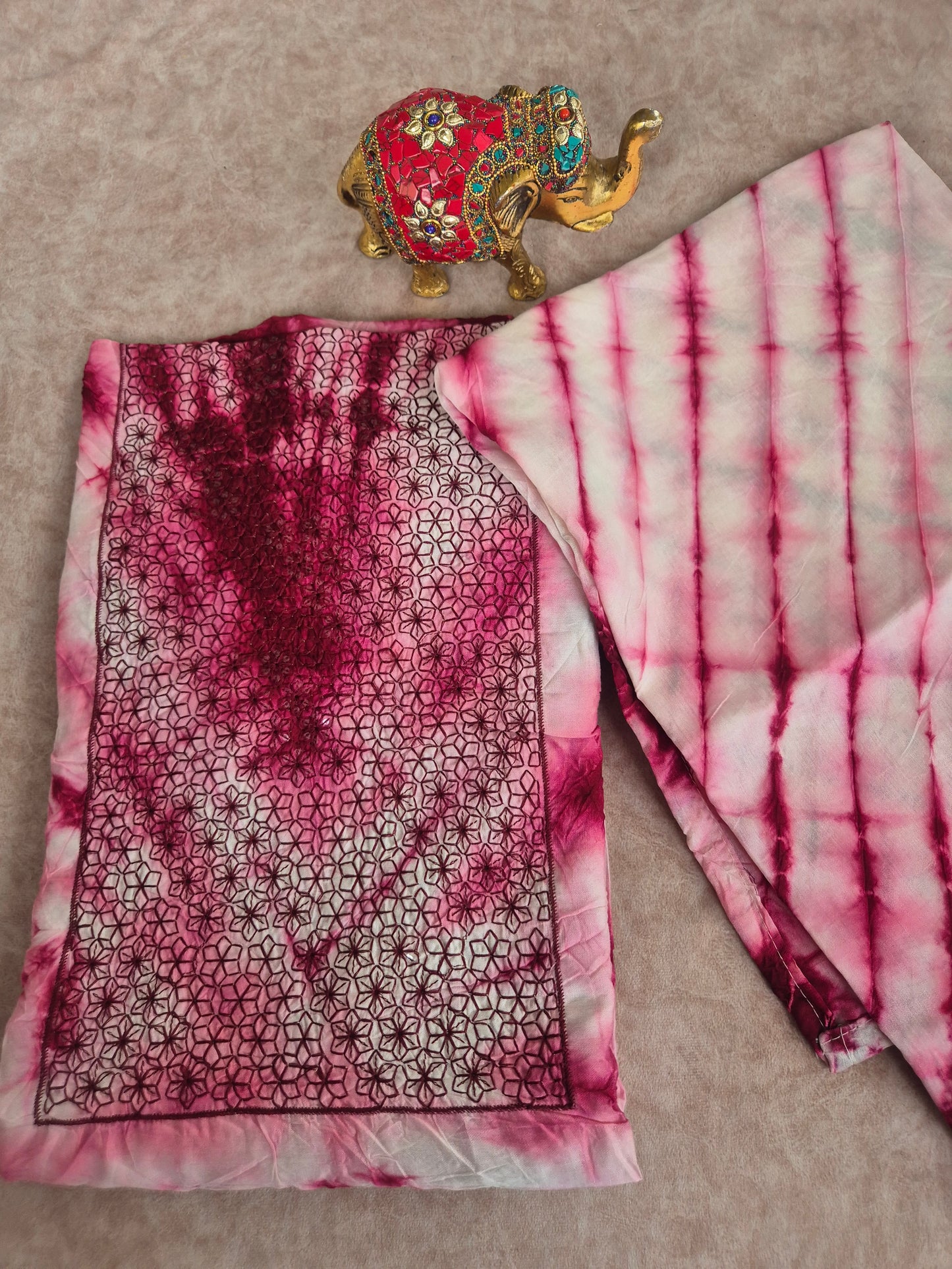 Fancy silk cotton set - CLA201