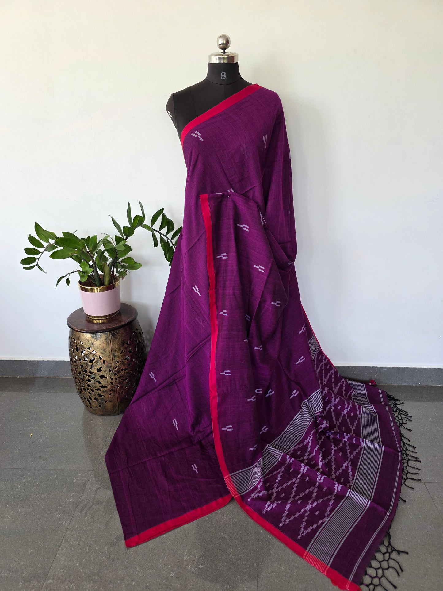 Malai cotton  West Bengal saree - BB607