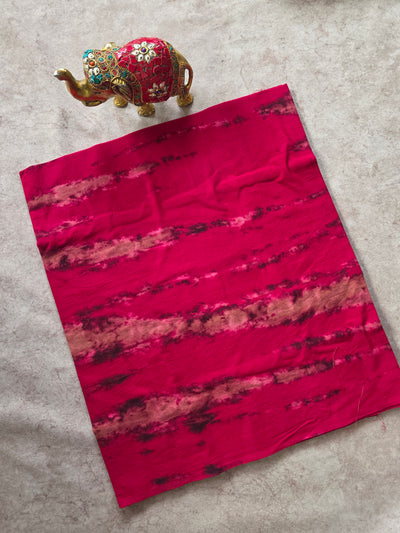 Tie & dye marbele print Batik Nighty fabric ( approxi 3 mtrs ) - NF28