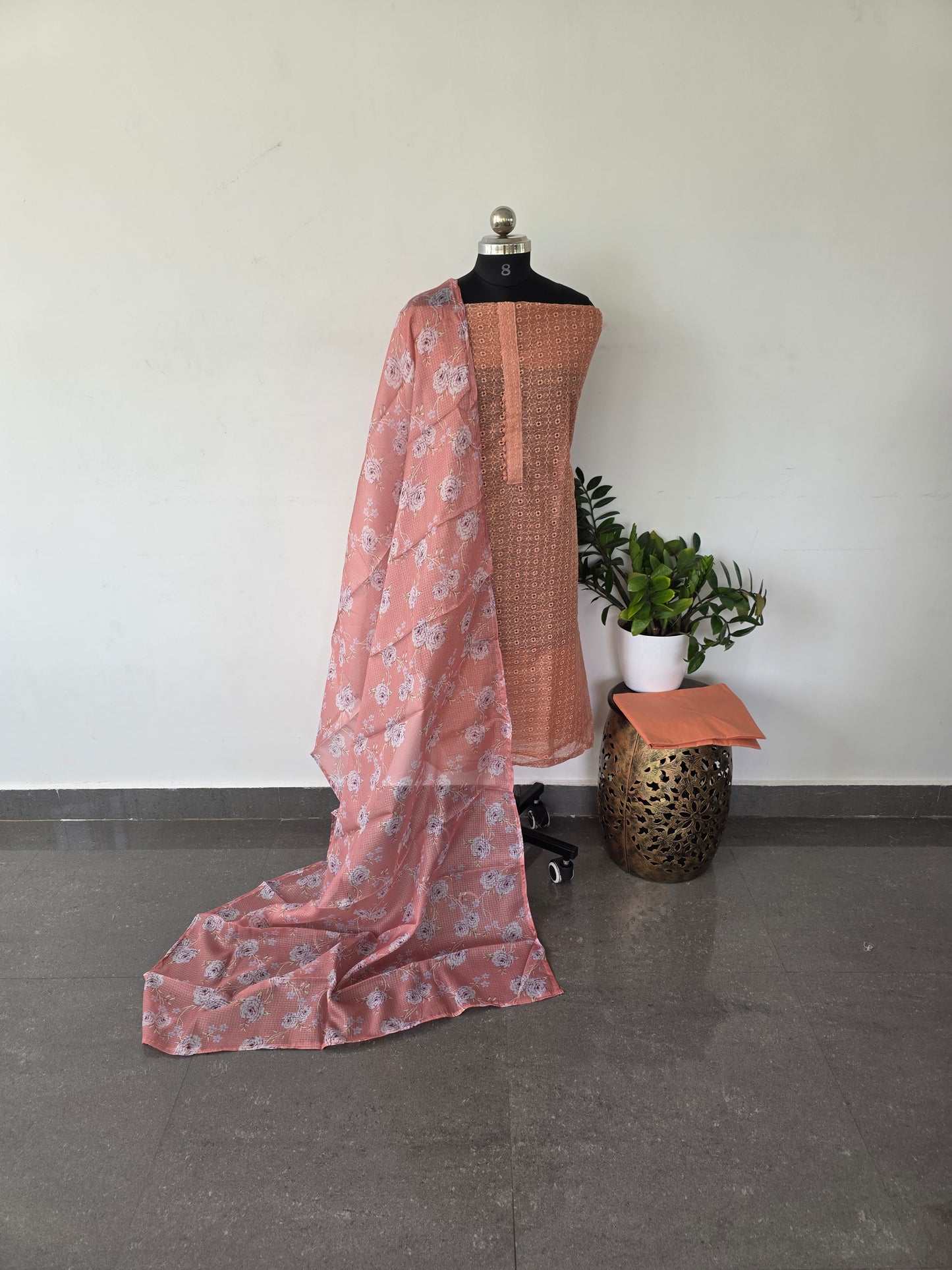 Embroidery kota set -DS151