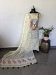 West Bengal Silk cotton jamdhani set - AV399
