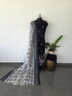 Premium embroidery Satin cotton set (black) - VC62