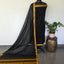 Mercerised narayanapet salwar set (black)(4.5 meters) - NA575