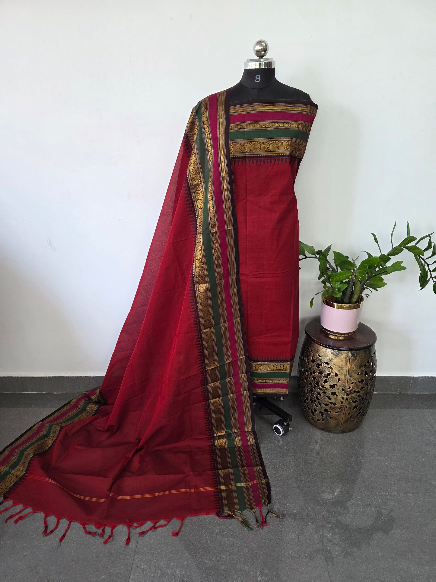 Premium chettinadu cotton salwar set - CK153