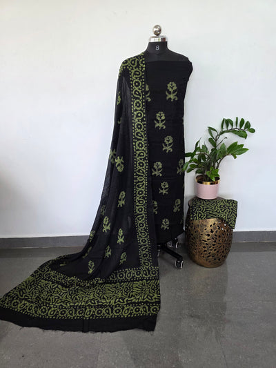 Embroidery batik cotton set - BA382