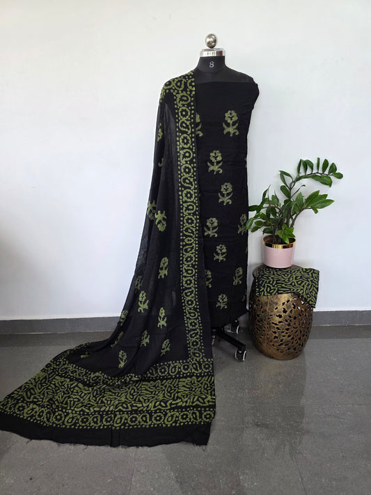 Embroidery batik cotton set - BA382