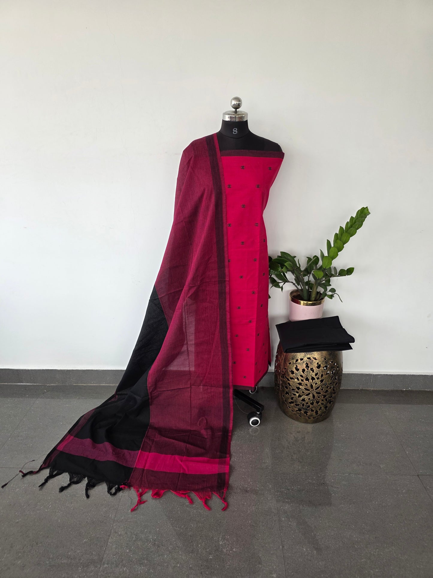 Pure handloom cotton set - HA37