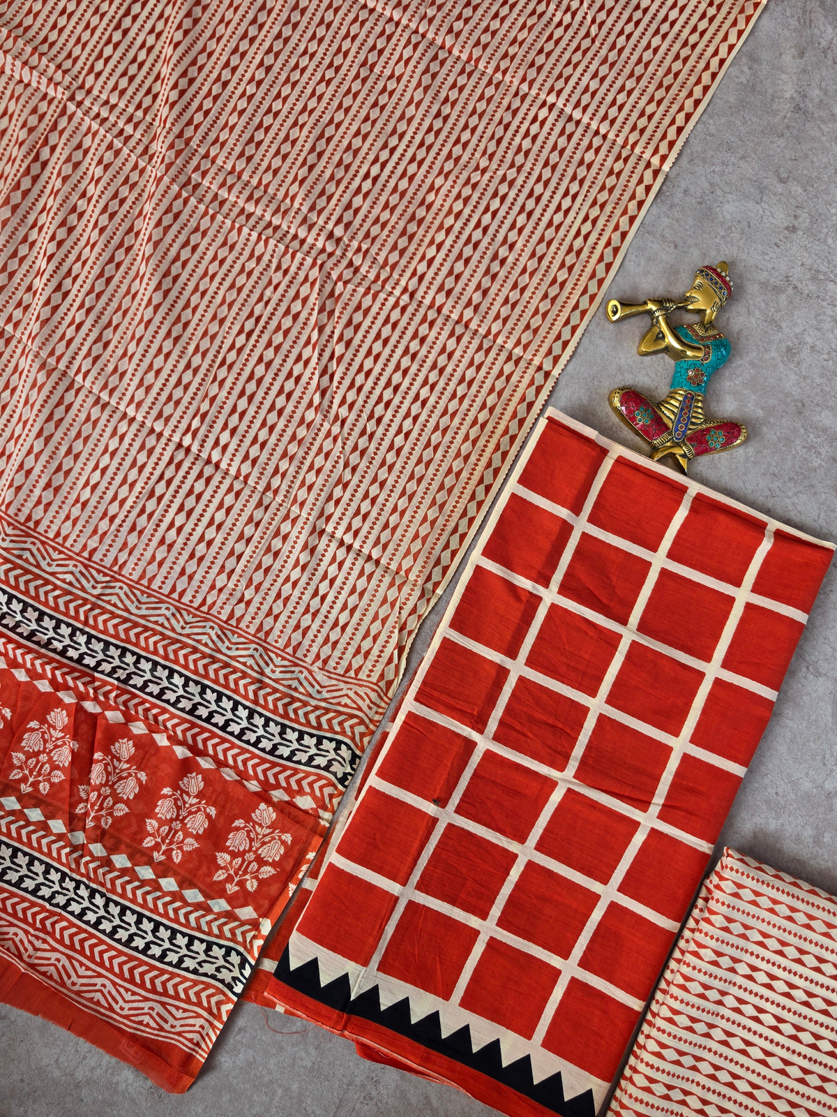 Jaipuri cotton salwar set - JA632
