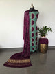 Handcrafted clap-dyed bandhani modal salwar set -BN96