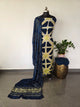 Handcrafted clap-dyed bandhani modal salwar set -BN98