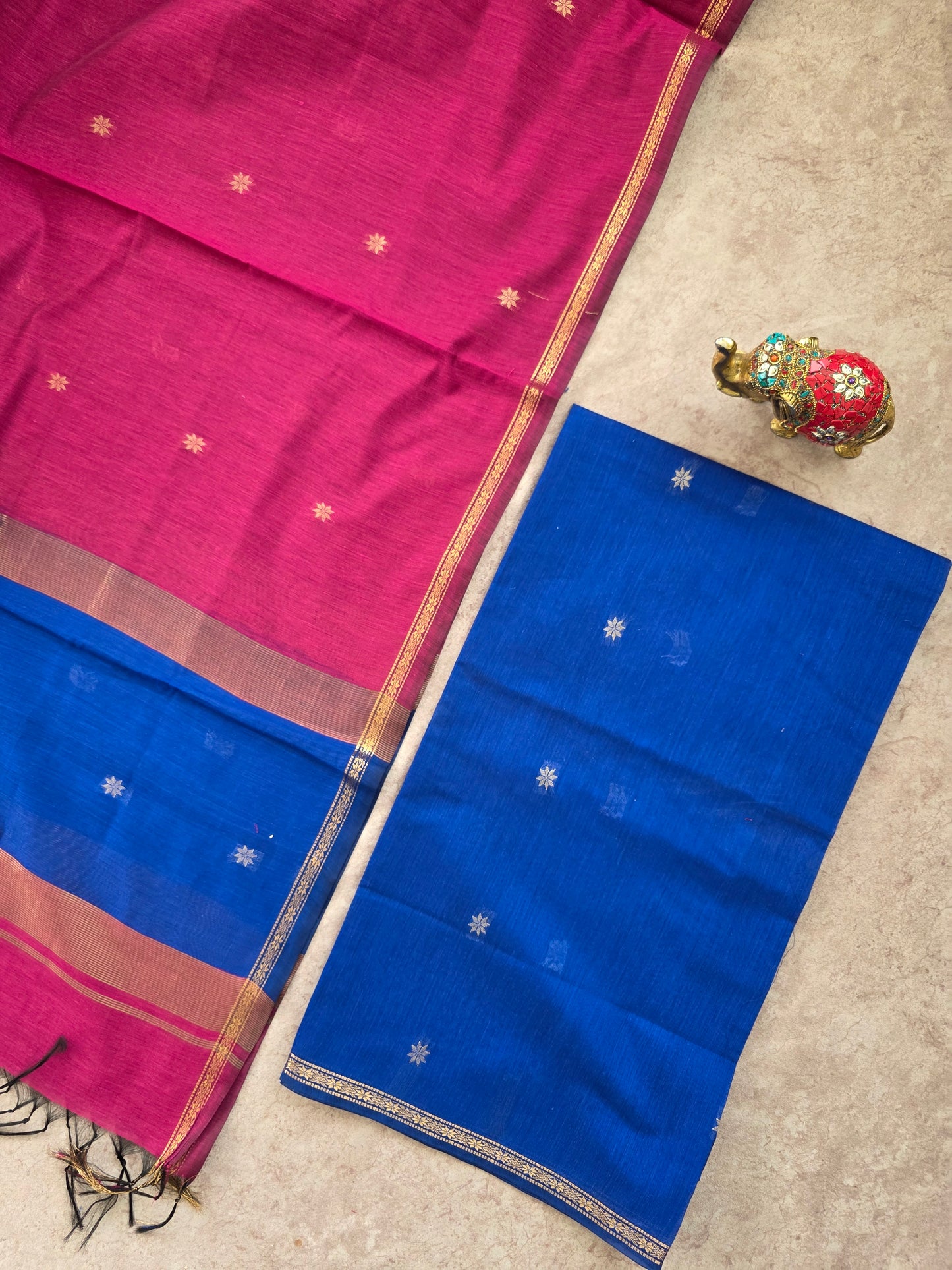 Semi Maheshwari silk salwar set - SM85