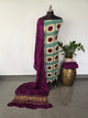 Handcrafted clap-dyed bandhani modal salwar set -BN99